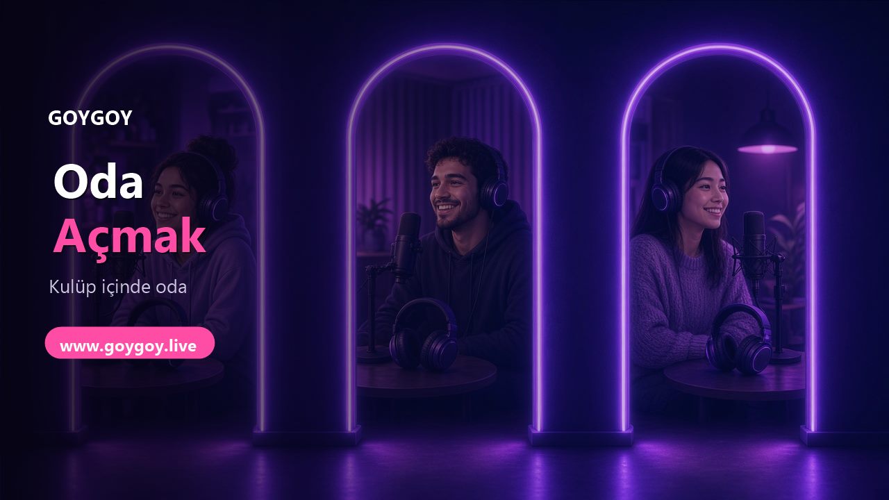 Sesli Sohbet Odası Açmak: Panel Değil, Kulüp İçi Oda